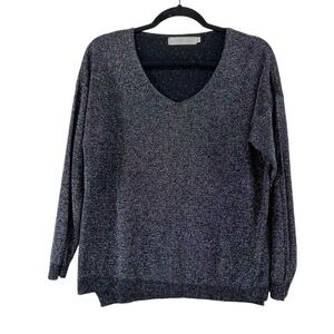 The‎ Porter Collective Black Sparkle Sweater Size Medium
